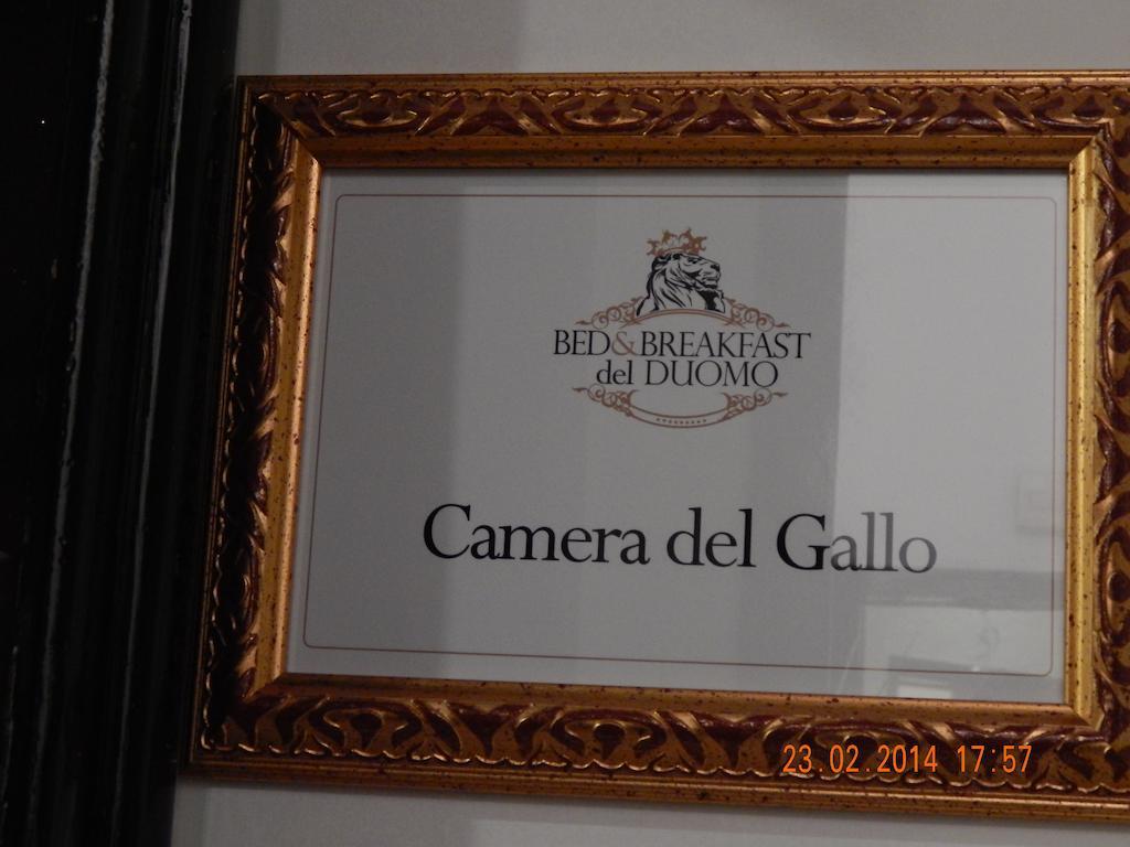 B&B Del Duomo Messina Eksteriør billede